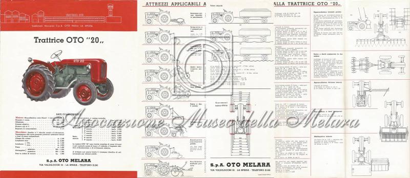 Trattrice OTO 20 - Scheda prodotto