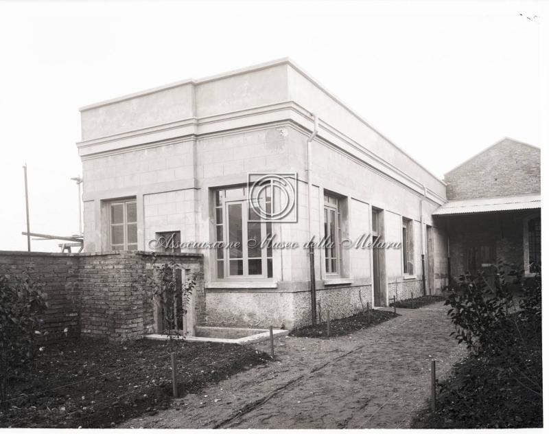 Esterno sala cronografi e bersaglio balistico