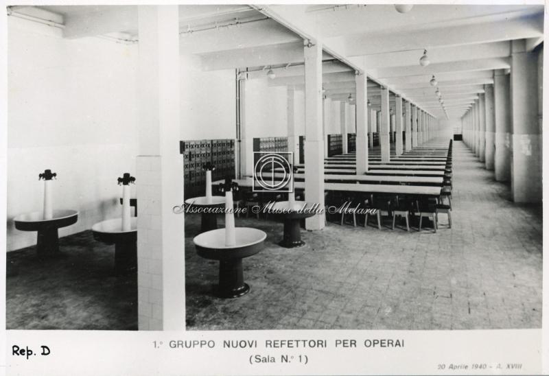 Rep D - 1° Gruppo nuovi refettori per operai (Sala N° 1)