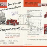 Trattrice OTO C25I ad uso industriale - Scheda prodotto