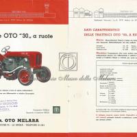 Trattrice OTO 30 a ruote - Scheda prodotto