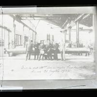 Visita dell'Ill.mo Ammiraglio Gambardella - Fiume 21 luglio 1924