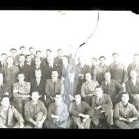 Personale del silurificio Whitehead in posa