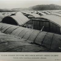 Rep N - Nuova grande officina meccanica affusti medio calibro (Veduta della copertura pressoché ultimata)